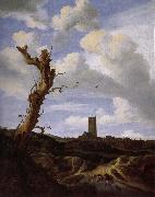 Jacob van Ruisdael, View of Egmond aan Zee with a Blasted Elm